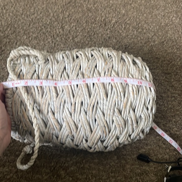 3/$30- Nice white washed farmhouse basket - Picture 4 of 6